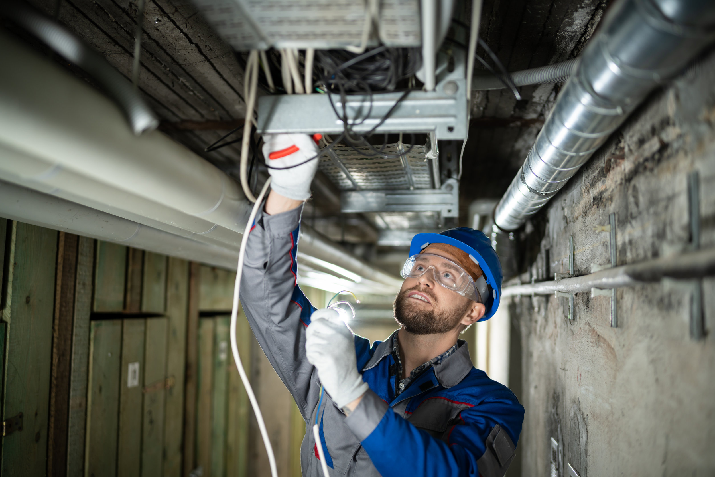 union worker working